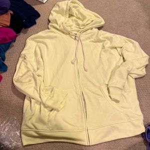 Nwot--Lou and Grey lemon hoodie sz xl